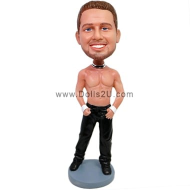 (image for) Custom Bobblehead Male Chippendales Dancer