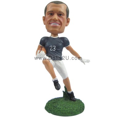  Custom Male Football Player Bobblehead Item:13749