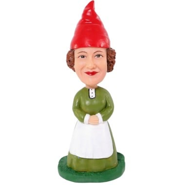 (image for) Custom Female Garden Gnome Bobblehead