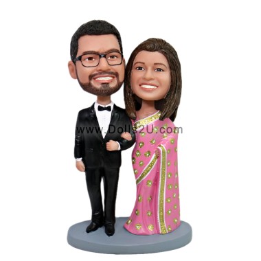 (image for) Custom India Wedding Bobbleheads
