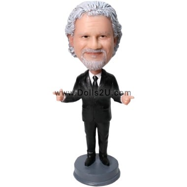 (image for) Custom Businessman Bobblehead Gift Item:11250