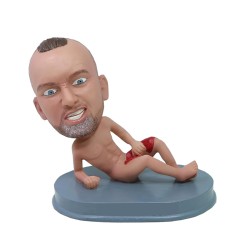 Custom Bobbleheads Nude Guy With Towel