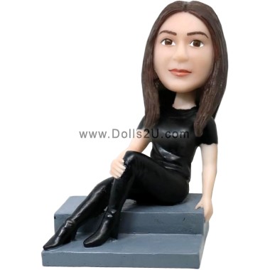  Personalized Creative Casual Female Bobblehead