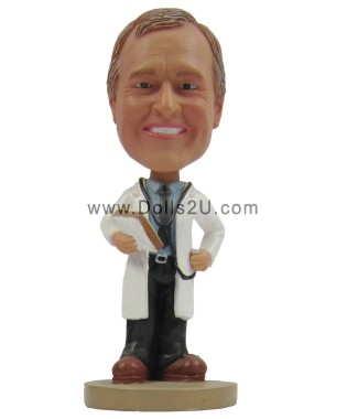 (image for) customized doctor bobblehead gift from your photo