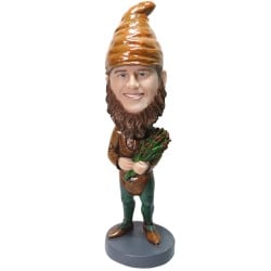  Custom Made Garden Gnome Bobblehead