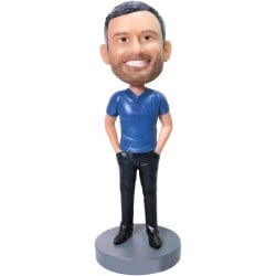  Custom 3D Bobblehead Gift For Dad