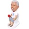 (image for) Custom Funny Bobbleheads Man On Toilet Holding A Toilet Plunger Item:451251