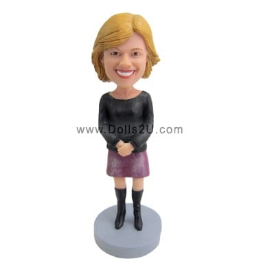  Custom Bobblehead Gift For Wife Item:723171