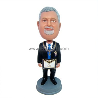 (image for) Freemasonry bobblehead