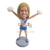Cheerleader custom bobbleheads made from your photo