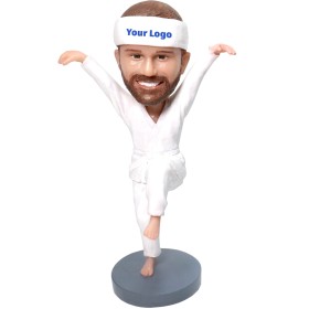 (image for) Personalized Karate Athlete Bobblehead Custom Karate Gift Idea