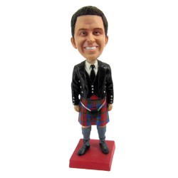 (image for) Custom Male Bobblehead In Scottish Kilt