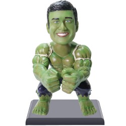 Personalized Hulk Bobblehead from your photo Personalized Hulk Bobblehead from your photo