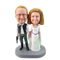 (image for) Star Wars Wedding Bobbleheads