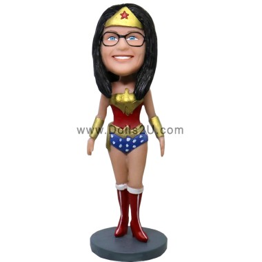 Custom Wonder Woman Bobbleheads Gifts Sculpted from Your Photos