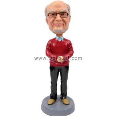 (image for) Personalized Creative Male Bobblehead Gift For Dad