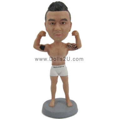 Muscle male Bobbleheads