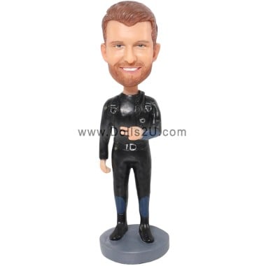  Custom Scuba Diver Bobblehead Item:45322