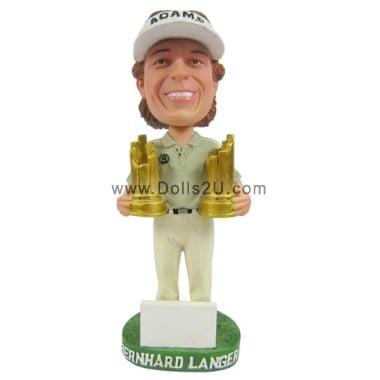  Custom Male Holding Trophies Bobblehead Item:13674