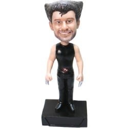 (image for) Personalized X men Wolverine Bobblehead with Your Face