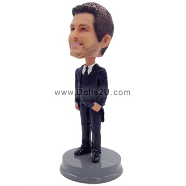 (image for) Personalized Groomsmen Bobbleheads