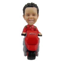 Kid on 3 Wheel Motorcycle Trike