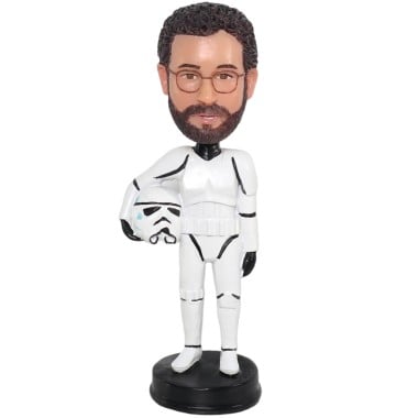 (image for) Personalized Star Wars Bobblehead, Custom Stormtrooper Bobblehead Gift