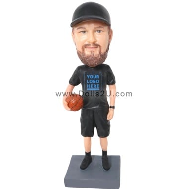 (image for) Personalized Basketball Coach Gifts Funny Custom Coach Bobblehead