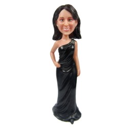 elegant evening dress girl