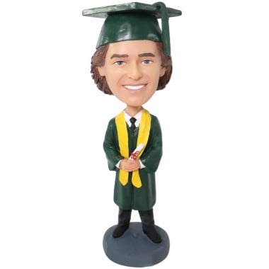 (image for) Graduation Gifts Custom Male Bobblehead