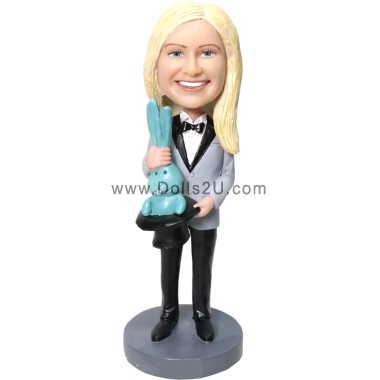  Custom Female Magician Bobblehead Item:23983