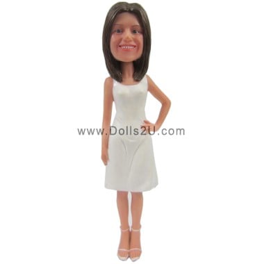  Custom Bobblehead Casual Female