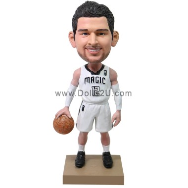 (image for) Custom Basketball Player Bobblehead From Your Photo