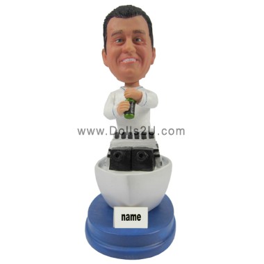 (image for) Custom Navy Bobblehead Gift / Custom Sailor Bobbblehead Gift