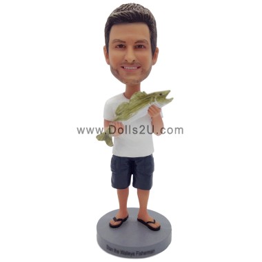  Custom Fisherman Bobblehead Item:13795