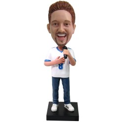 (image for) Personalized Singer Bobblehead Gift