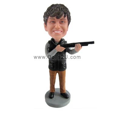  Custom Hunter Bobblehead Gift For Hunter Item:1512748