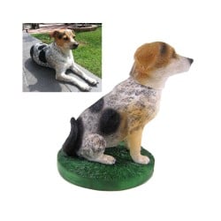 (image for) Fully custom made dog bobblehead - pet dashboard bobblehead