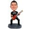 (image for) Electric Guitar Player Custom Bobblehead Gift Item:55106