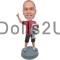 (image for) Custom Fishing Man With Big Fish Bobblehead Item:13792