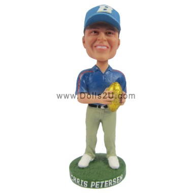 (image for) Custom Bobblehead Male Football Coach Gift for Football Coach