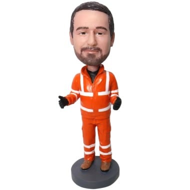 (image for) Custom Construction Worker Bobblehead / Custom Lineman Bobbleheads