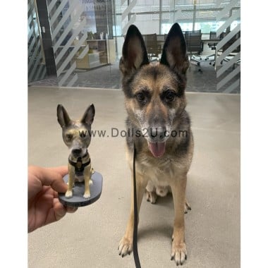 (image for) Custom dog bobblehead