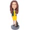 (image for) Custom Female Office Business Woman Bobblehead Item:52339