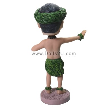  Custom Bobblehead Male Hawaiian Hula Dancer