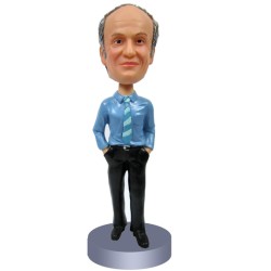 Business Casual Male Office Boss Gift Custom Figure Bobblehead