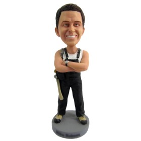 (image for) Personalized Repairman Bobblehead Gift For Dad