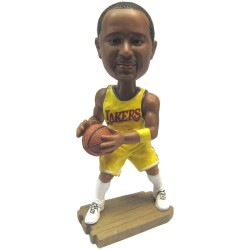 Custom Bobblehead Male Basketball Player Any Team Jersey and Logo