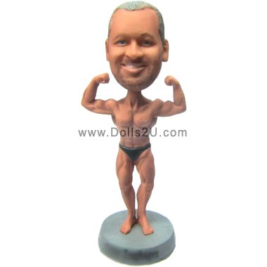 Bodybuilding Bobblehead /Gym Bobble Head Muscle Man