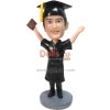 Custom Male Graduates In Graduation Gown